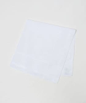 SIMONNOT GODARD/＜SIMONNOT GODARD＞ホワイト ソリッド /ポケットチーフ/ポケットチーフ