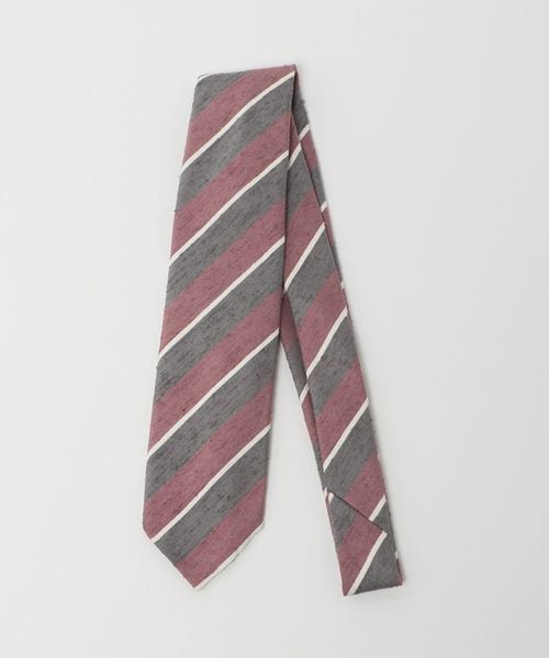 SOVEREIGN/＜SOVEREIGN＞シャンタン ストライプ ネクタイ/ネクタイ / ボウタイ