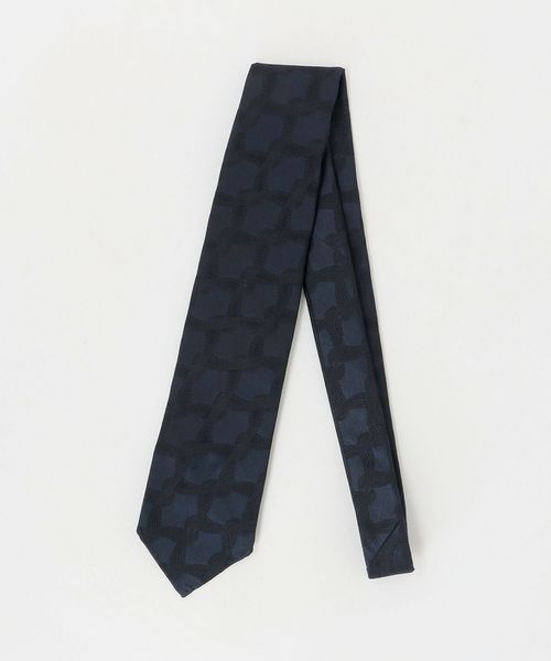 SOVEREIGN/＜SOVEREIGN＞ネイビー ジャガード ネクタイ/ネクタイ / ボウタイ
