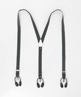 UNITED ARROWS/型押し ソリッド サスペンダー/ベルト / サスペンダー