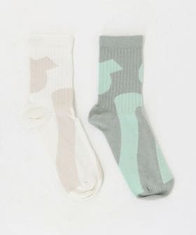 On/＜On＞Liquid Logo/リキッド  ロゴ ２Pソックス/ソックス / 靴下