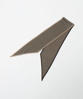 SOVEREIGN/【別注】＜DIMAGLIA CRAVATTE＞ミニチェック ニット スカーフ/スカーフ