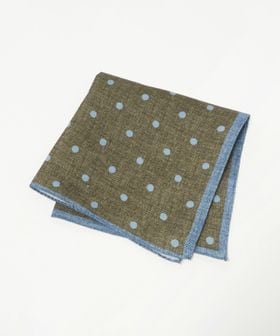 molteni/＜molteni＞ ドットプリント ポケットチーフ/ポケットチーフ