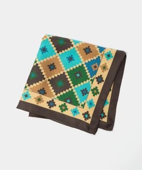 UNITED ARROWS/プリント ポケットチーフ/ポケットチーフ