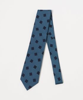 UNITED ARROWS/ブルー スクエア ジャガード ネクタイ/ネクタイ / ボウタイ