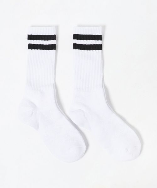 FreshService/＜FreshService＞ 2―PACK LINE SOCKS/2パック ライン ソックス/ソックス / 靴下