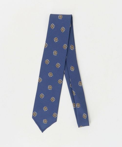 ARCURI/＜ARCURI＞スクエア フラワープリント ネクタイ/ネクタイ / ボウタイ