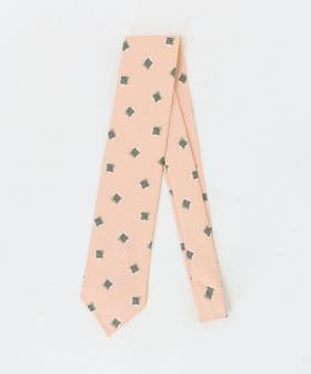 ARCURI/＜ARCURI＞スクエア フラワープリント ネクタイ/ネクタイ / ボウタイ