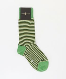 SOZZI/＜SOZZI＞カラーボーダー ソックス/ソックス / 靴下