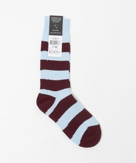 Pantherella/＜Pantherella＞ワイド ボーダー ソックス/ソックス / 靴下