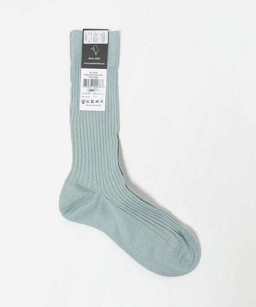 Pantherella/＜Pantherella＞カラー リブ ソックス/ソックス / 靴下