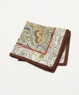 STEFANO CAU/＜STEFANO CAU＞ペイズリー ポケットチーフ/ポケットチーフ