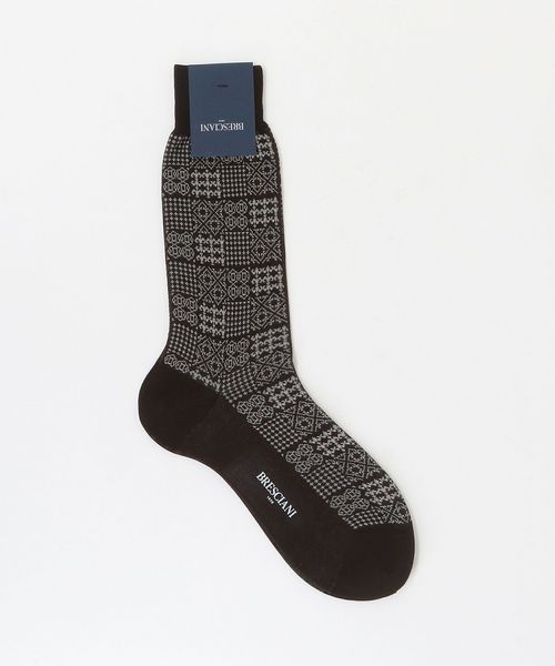 BRESCIANI/＜BRESCIANI＞ジャガード ソックス/ソックス / 靴下