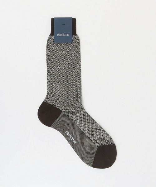 BRESCIANI/＜BRESCIANI＞ジャガード ソックス/ソックス / 靴下