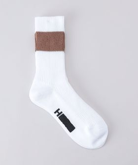 H BEAUTY&YOUTH/＜H＞PANEL RIB SOCKS WOMEN’S SIZE/ソックス/ソックス / 靴下