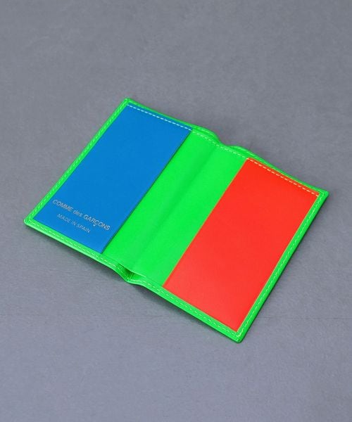 カードケース・名刺入れ COMME des GARCONS SS24 'Washed' wallet (SA8100WW NAVY) CDG Washed Leather Wallet - Navy SA3100WW – COMME des