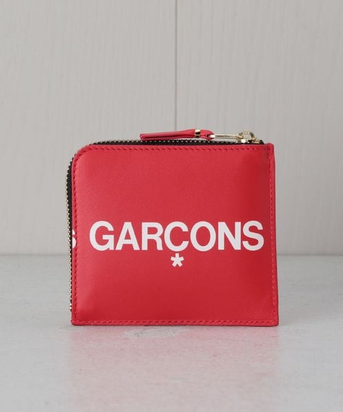 COMME des GARCONS Wallet＞LOGO ZIP MINI WALLET/ウォレット