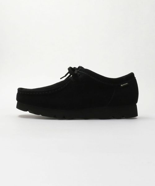 Clarks gore 2025 tex black shoes