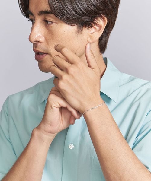 ユナイテッドアローズ シルバー925 ツイスト ブレスレット Ｍ シルバー925 ツイストブレスレット M