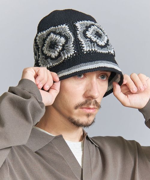 ハンドメイド クラッシャーハット tento ハンドメイド クラッシャー