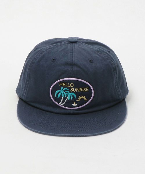 HELLO■HS Palm Tree Wappen 6Panel Cap ■送料込 HELLO□HS Palm Tree Wappen 6Panel Cap □送料込 (Hello