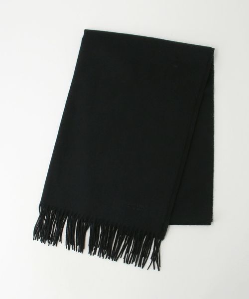 定価20900円 BEAUTY&YOUTH カシミヤソリッドストール 黒 カシミヤ ソリッド ストール