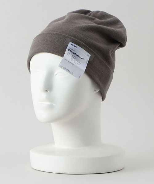 SATISFY CloudMerino™ ニット帽 黒 SATISFY＞C/MERINO BEANIE/ニットキャップ
