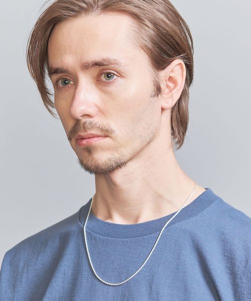 BEAUTY&YOUTH/ツイスト ロング チェーン ネックレス SILVER925/ネックレス