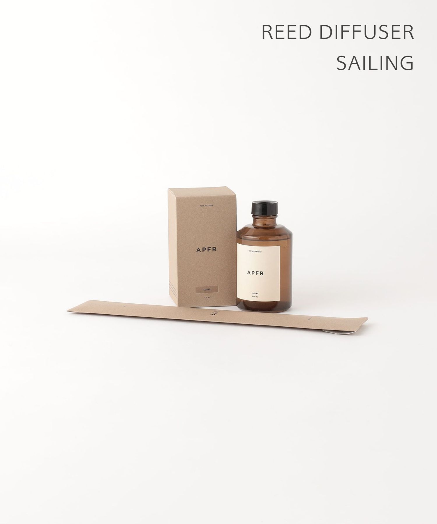 [未使用！]APFR リードディフューザー APFR リードディフューザー WHITE VETIVER｜ディフューザー