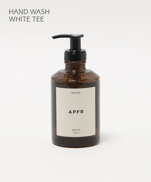 APOTHEKE FRAGRANCE/＜APFR＞HAND WASH WHITE TEA ハンドソープ/石鹸 / ボディソープ / 入浴剤