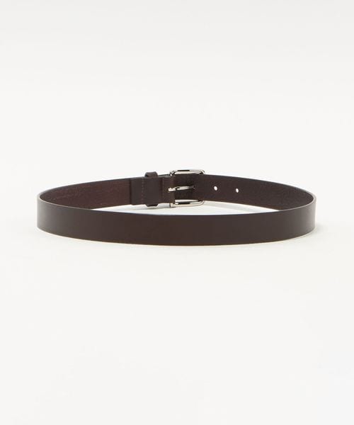 クロッシード アローズ　アンティーク レザー ブラス スタッズ　ベルト CROSSED ARROWS / クロッシード アローズ】ANTIQUE DYED LEATHER