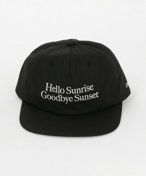 Hello Sunrise HSロゴ リラックスドフィット 5パネルキャップ Hello Sunrise-HSロゴ リラックスドフィット 5パネルキャップ