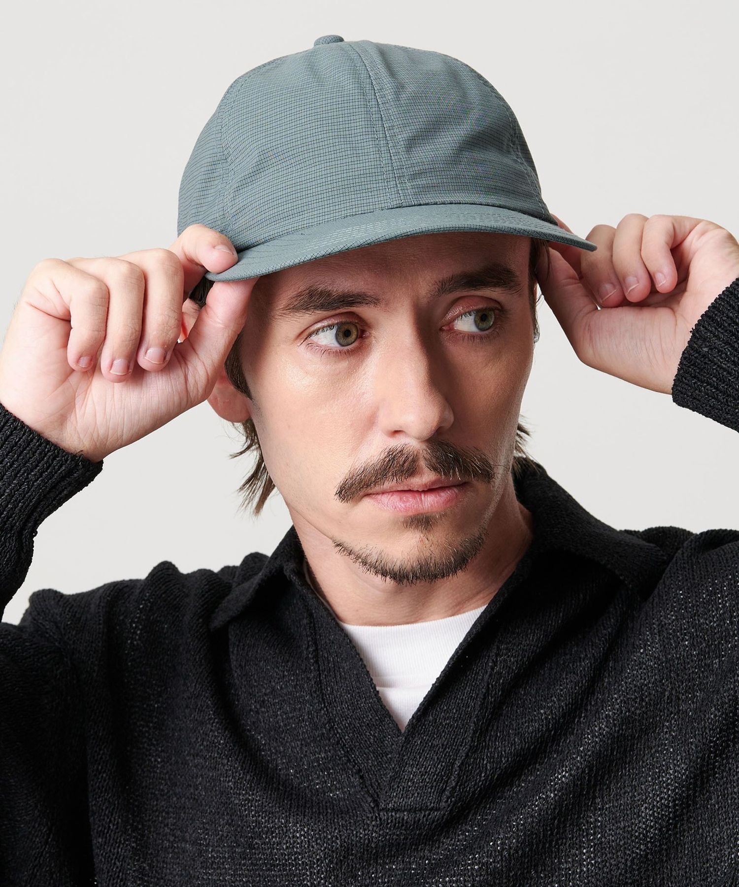 ★美品　アローズ別注　taara clothing ハット　ネイビーチェック 別注】＜TAARA＞チェックハット―united LOVE project 2025