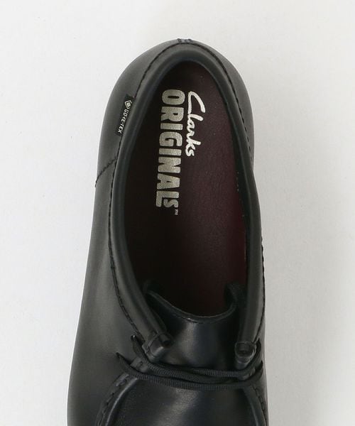 CLARKS＞ワラビー レザー ゴアテックス シューズ