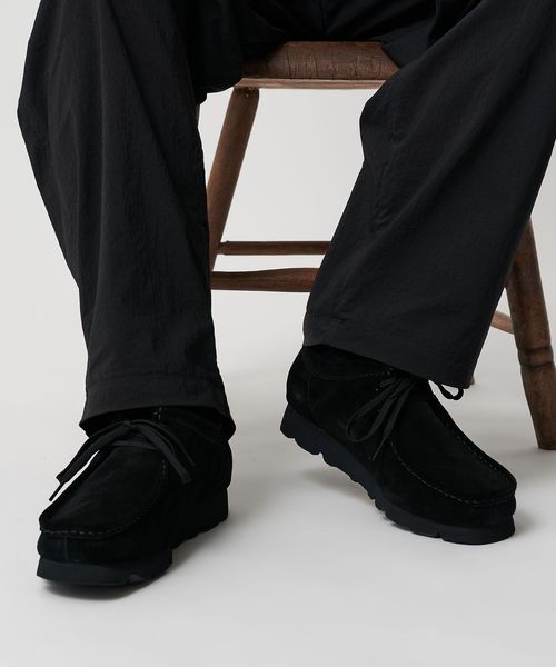 新品 clarks 入手困難 united arrows 9 1/2 ワラビー Clarks Originals for UNITED ARROWSのワラビーモンクがシボ革で