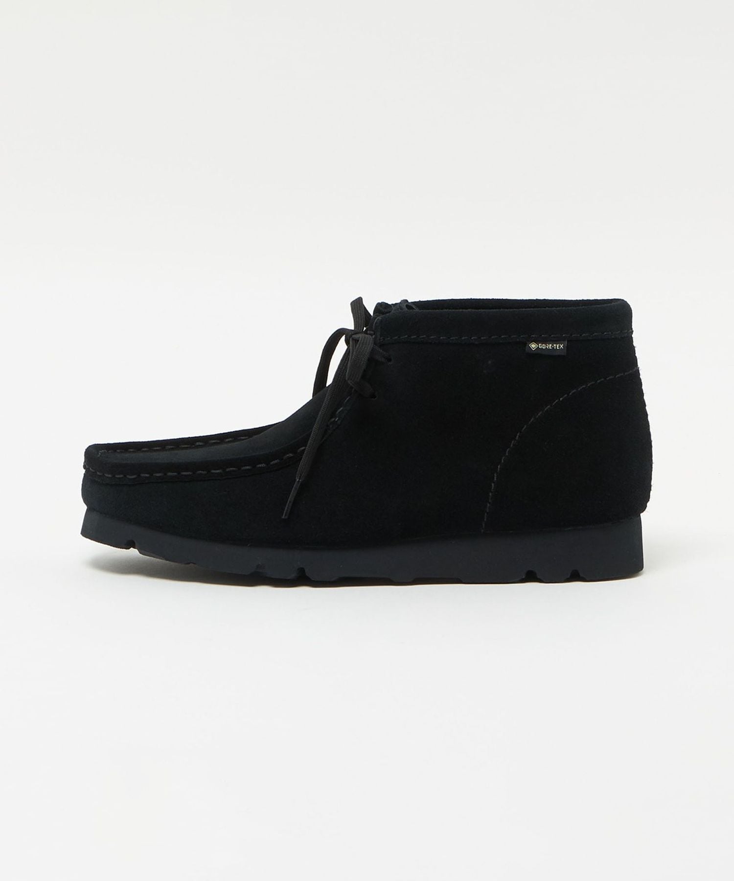 Clarks ワラビー ゴアテックス UK6h BLACK WallabeeGTX / メンズ ワラビーゴアテックス（ブラックレザー