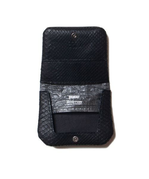 小物 WONTON SPAEKEASY DCF Hybrid WALLET BLACK SPEAKEASY × wonton DCF HYBRID WALLET | ARCADE