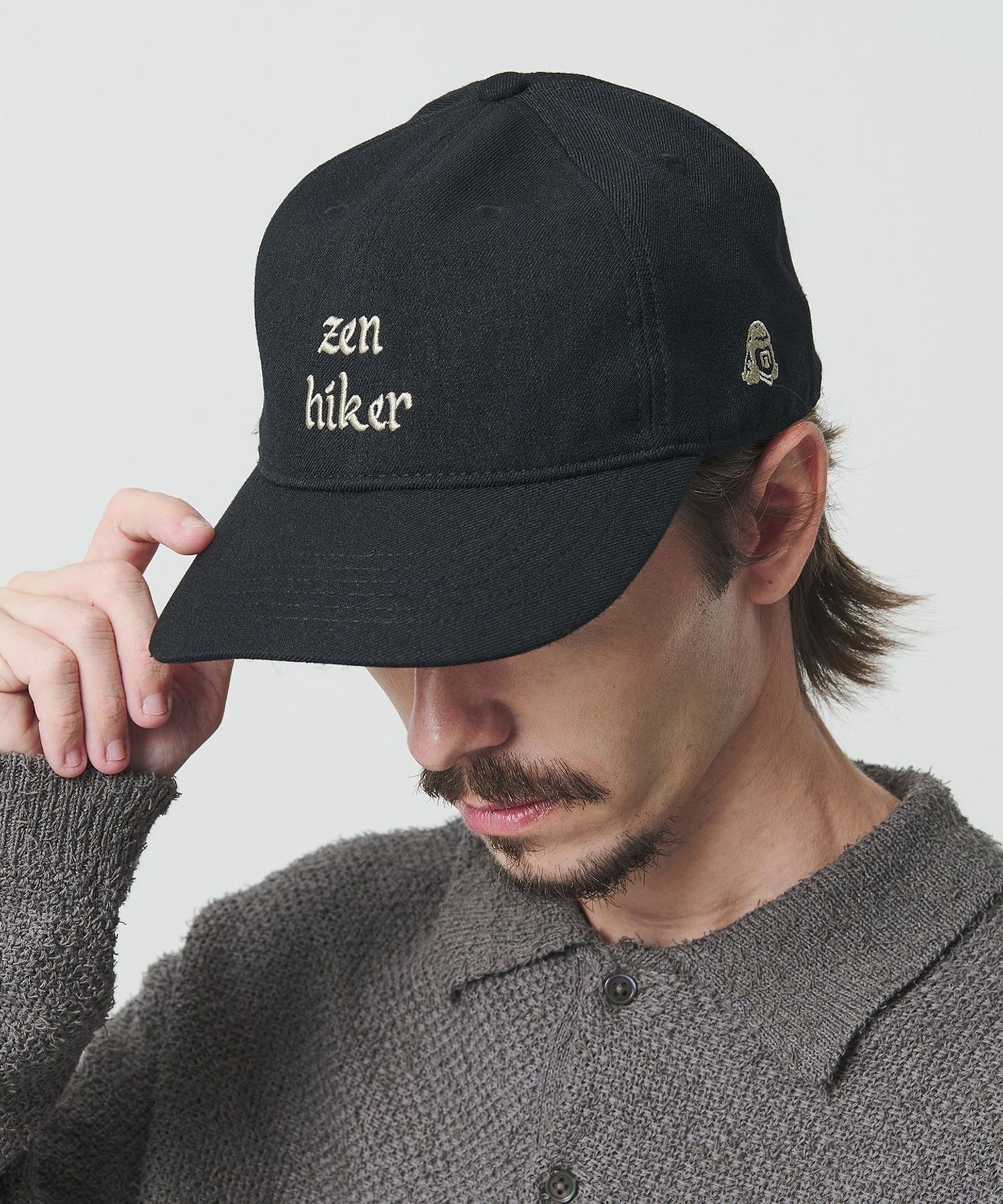 TACOMA FUJI RECORDS＞ZEN HIKER ロゴ 刺繍 キャップ