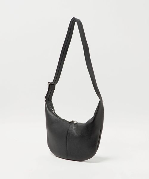 【美品】BEAUTY&YOUTH UNITED ARROWS プクムーンバック Drape Bag Series” ムーン ショルダーバッグ