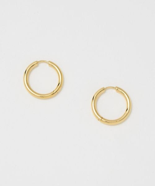 TOMWOOD/ ＜TOMWOOD＞クラシック フープ ピアス ミディアム ゴールドプレーティング/ピアス（両耳用）
