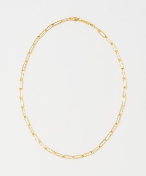 TOMWOOD/＜TOMWOOD＞ボックス チェーン ネックレス ゴールドプレーティング/ネックレス