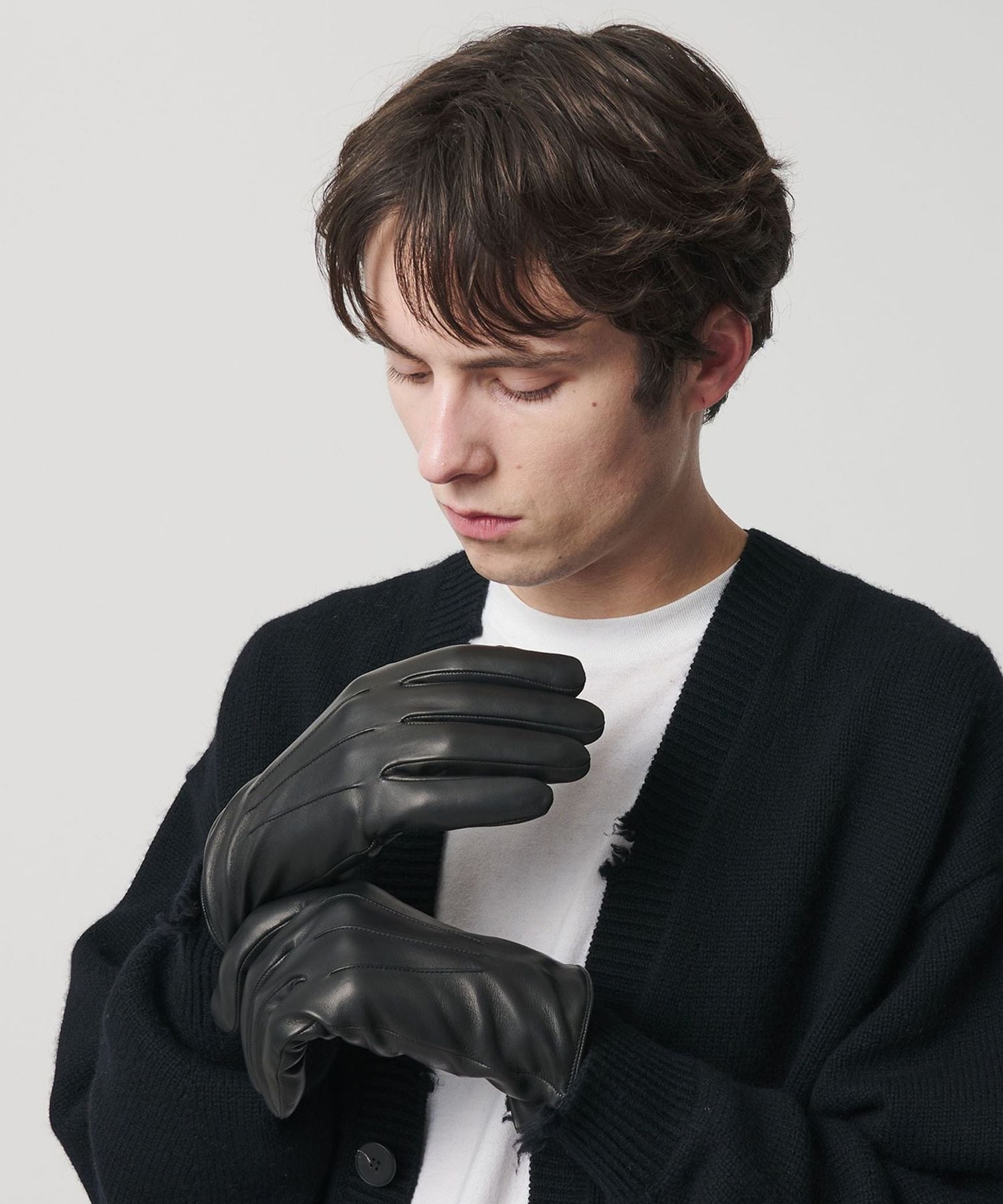 試着のみ◆UNITED ARROWS◆レザーグローブ◆ブラック 1400025F0386_x1_a009.jpg