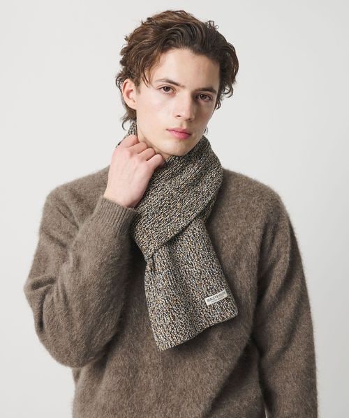BEAUTY&YOUTH/ミックス アゼ ニット マフラー/ストール / マフラー