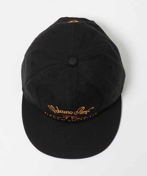 Hello Sunrise ボルケーノロゴ リラックスドフィット6P キャップ Hello Sunrise ボルケーノロゴ リラックスドフィット6P キャップ