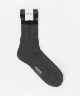 BEAUTY&YOUTH/2ライン パイル クルー ソックス/ソックス / 靴下