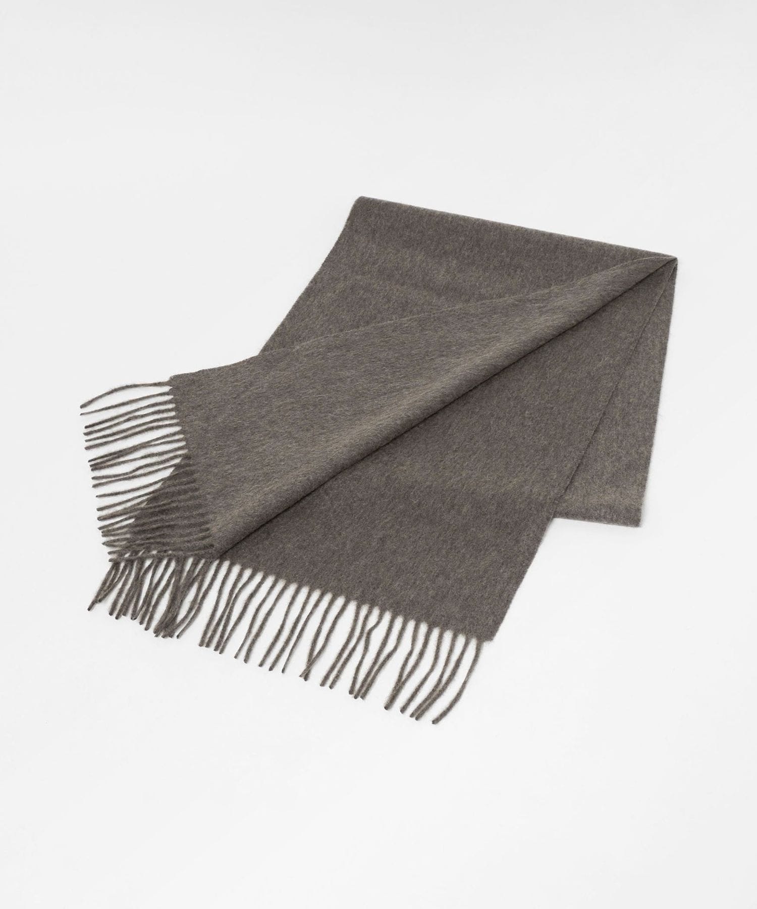 カシミヤ ソリッド マフラー