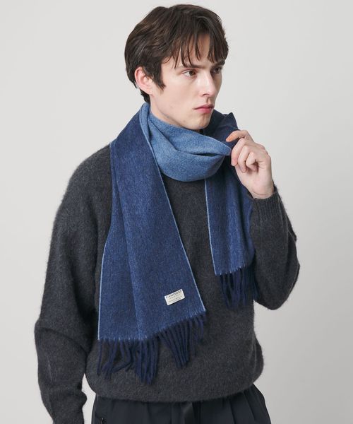 BEAUTY&YOUTH/カシミヤ リバーシブル マフラー/ストール / マフラー