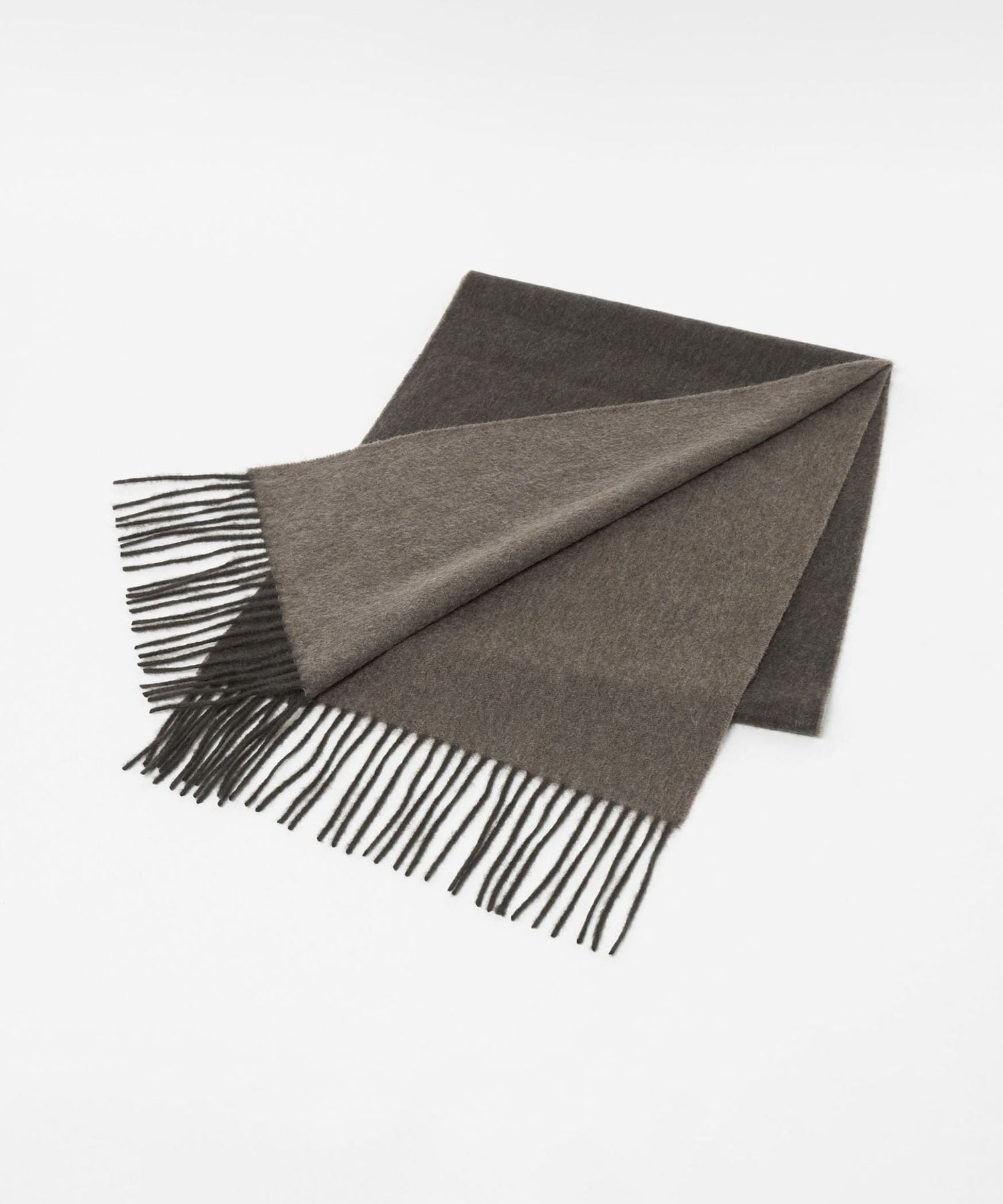 カシミヤ リバーシブル マフラー