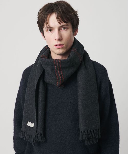 BEAUTY&YOUTH/カシミヤ ブークレ マフラー/ストール / マフラー