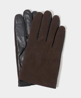 BEAUTY&YOUTH/コンビ レザー グローブ タッチパネル対応/グローブ / 手袋